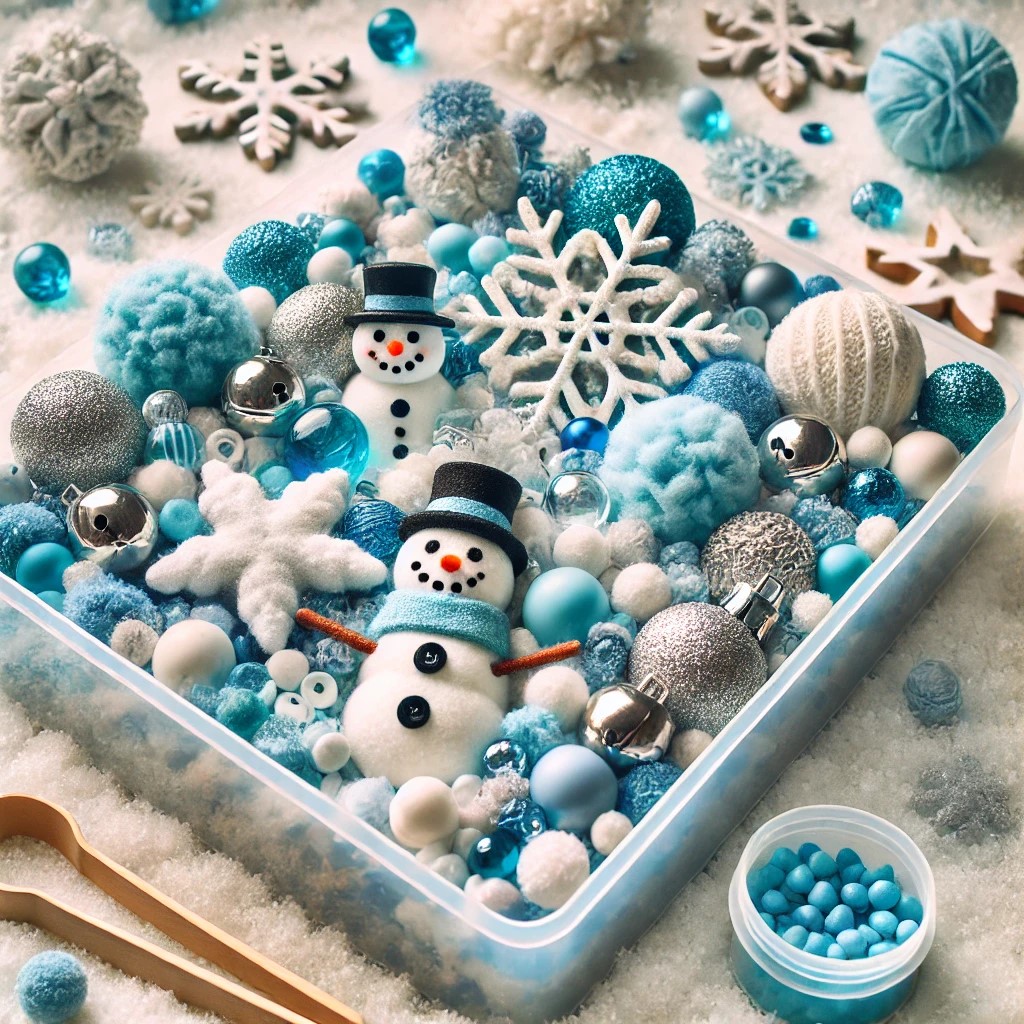 Winter Sensory Bin